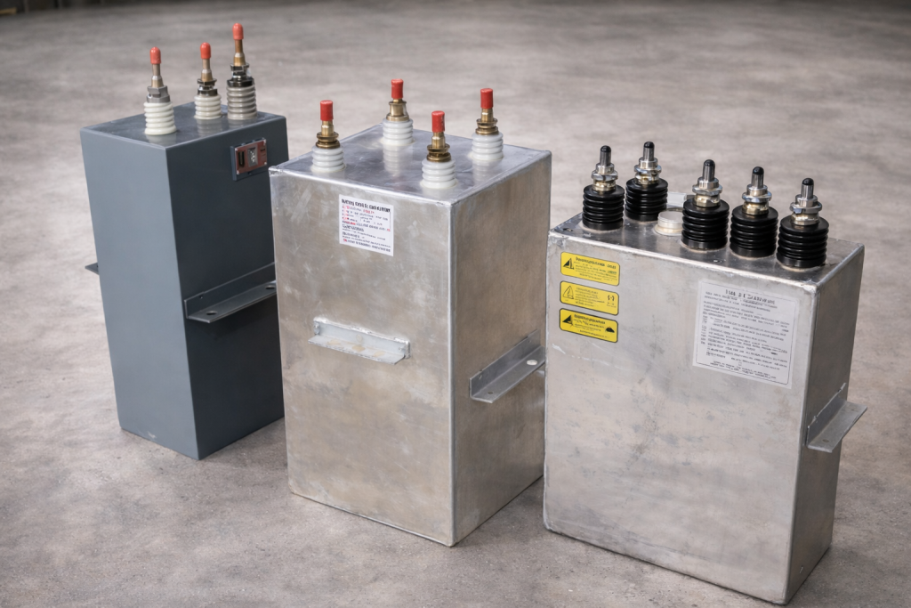 Medium Frequency (M.F.) Water Cooled Capacitors​